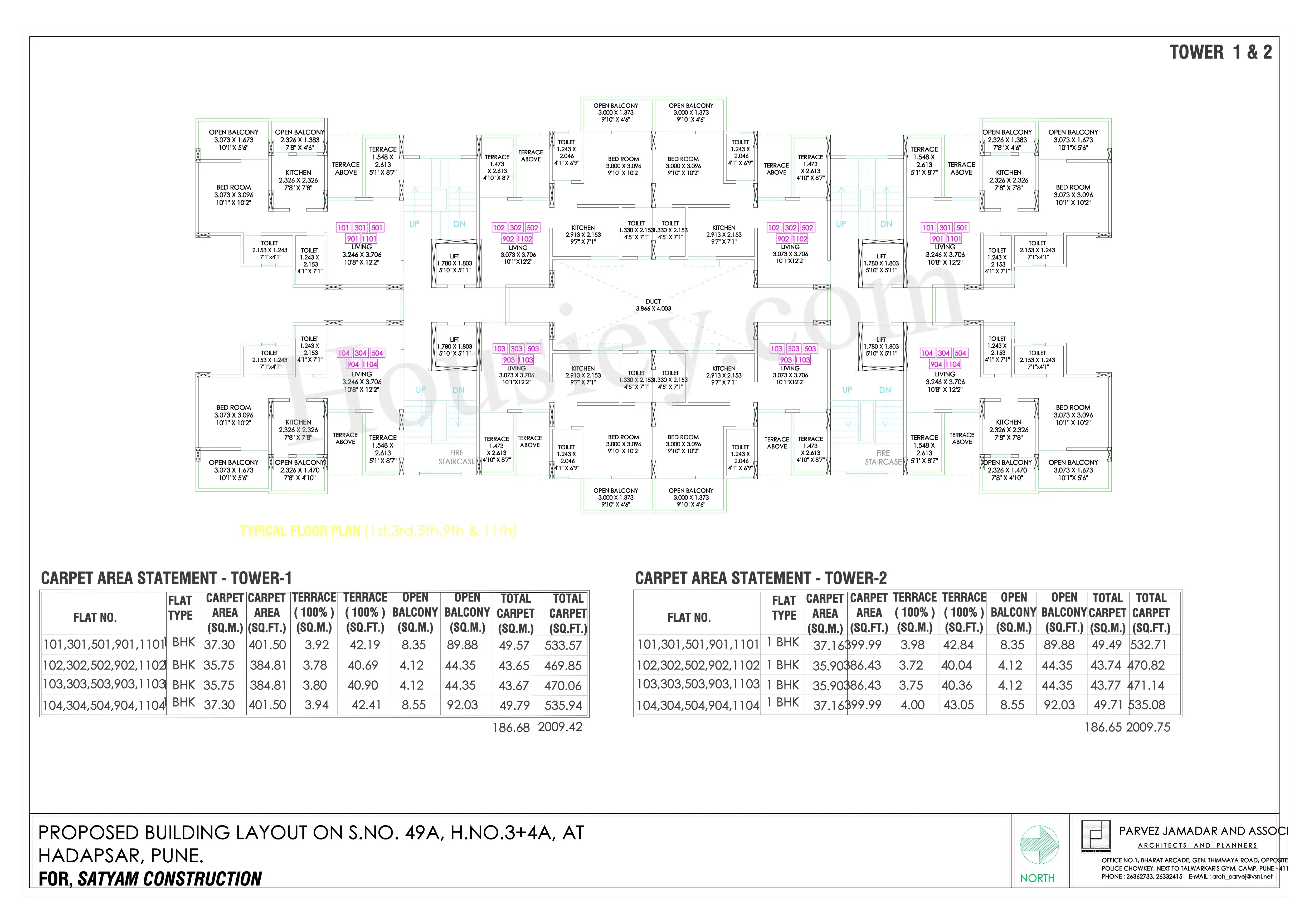 Satyam Niranjani Floor plan 1